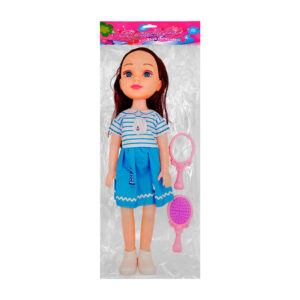 Muñeca de juguete con vestido, cepillo y espejo, variedad de modelos / c6458 / beautiful collect them all