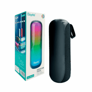 Bocina cilíndrica bluetooth buytiti con puerto usb-tf y luces rgb, variedad de colores / ch-m246