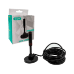 Antena digital dvb-t para recibir señales de televisión vhf-uhf y longitud del cable de conexión de 1.5m / digital tv antenna / dsxt-1010