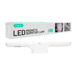 1pza Lámpara led de tipo regleta, magnética, recargable, con base montable y 4 modos de iluminación, variedad de funciones / buytiti / led magnetic dormitory lamp