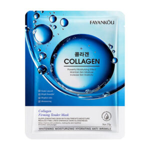 1pza mascarilla con extracto de colágeno para la elasticidad de la piel / fayankou collagen / fyk11336