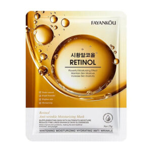 Mascarilla facial reparadora fayankou con extracto de retinol, 25g / fyk11350