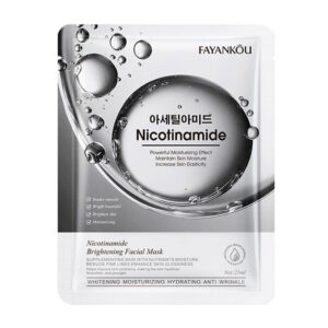 1pza Mascarilla iluminadora con nicotinamida ideal para la firmeza de la piel / nicotinamide / fyk11374