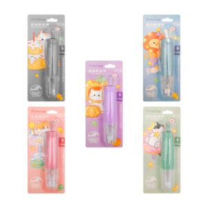 1pza Corrector ortográfico de tipo cinta rotativo en forma vertical, variedad de usos y colores / tyno / st-26 / correction tape