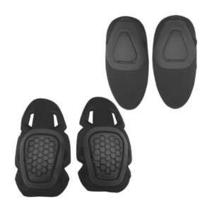 Set de rodilleras y coderas, básico, con protección de goma rígida e interior acolchonado, variedad de usos / equipo de proteccion / hj2a