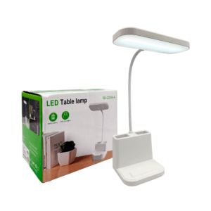 Lámpara led touch recargable y plegable + portalápices / led table lamp / qp-2209-c