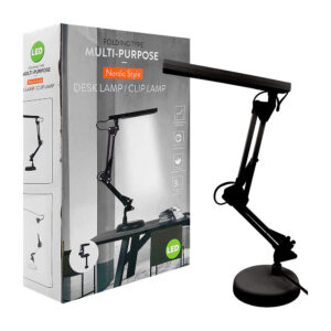 Lámpara led plegable con estilo nórdico y ajuste multidireccional para escritorio, 165x75x265mm, variedad de colores / 815 / lam8950