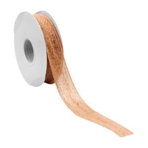 Rollo / cinta de tela de yute - arpillera con 3cm de grosor para manualidades / hz-209 / 020908