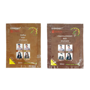 1pza sobre de shampoo tinte con extractos naturales, variedad de tonos / ivsi2705 / ivsi2712 / ivsi2743 / eishowt