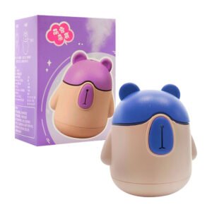 Humidificador pequeño de escritorio portátil con forma de oso - osito, luz y capacidad de 150ml, variedad de colores / jsq450 / qdd232