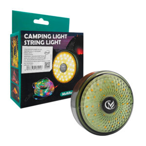 Lámpara recargable de camping con tira led enrrolable de 10m, variedad de colores / camping light string light / dc4540