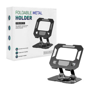 Soporte / base plegable metálico para tabletas de 4 a 16 pulgadas, variedad de colores / foldable metal holder / p2