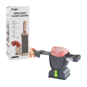 Cortador / rebanador manual con 18 cuchillas para cortar carne, variedad de colores / fresh meat slicer cleaver / qrq-25
