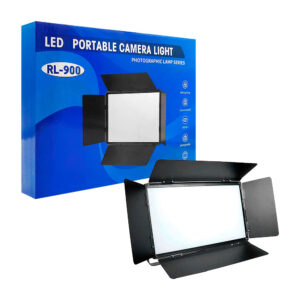 Lámpara / luz de relleno multifuncional + control remoto para fotografía, 22x16cm / led portable camera light / rl-900