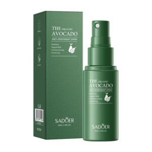 Desodorante antitranspirante en spray sadoer con extracto de aguacate para las axilas, 50ml / sd11206