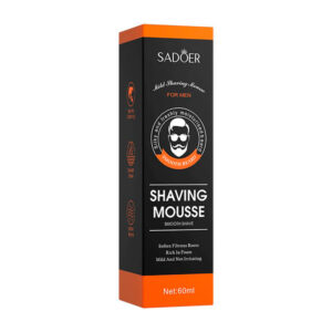 Espuma de afeitar suave sadoer para la barba, 60ml / shaving mouse / sd58086