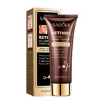 Crema limpiadora facial anti arrugas sadoer con extracto de retinol, 100g / sd87044
