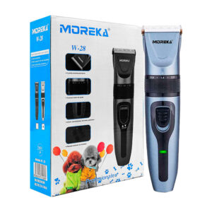 Kit de peluquería profesional para mascotas con rasuradora eléctrica, 4 peinetas, cortauñas, peine metálico, tijeras y lima, variedad de colores / w-28