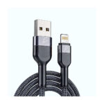 Cable trenzado de cuerda para datos y carga de usb a lightning de 1 metro / wi.188.ip