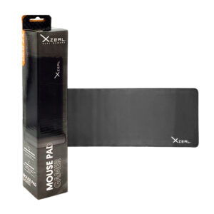 Mouse pad gamer xzeal con borde reforzado, textura suave y antiderrapante, 80x30cm / xzpemp1b