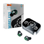 Audífonos inalámbricos bluetooth yisen + estuche de carga con pantalla digital / wireless / yd03