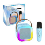Bocina pequeña bluetooth yisen para karaoke con puerto usb-tf + micrófono, variedad de colores / yjs010