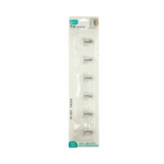 Blíster de sticker rectangular adhesivo con 6 mini ganchos multifuncionales en forma de flor / sticking hook / ytl-0528
