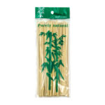 Paquete con 90 palillos delgados de bambú para hacer brochetas, 20cm / 600049 / purely natural / zq3020