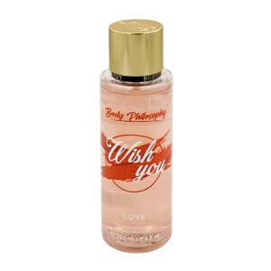 Perfume corporal body philosophy wish you en spray con brillos y fragancia para dama, 250ml / b0015-wy-3