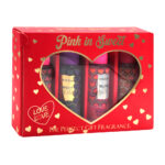 Kit de 4 perfumes fragancias mist pink in sweet con aromas dulces de 60mlx4 / the perfect gift fragrance / b0068-hbn