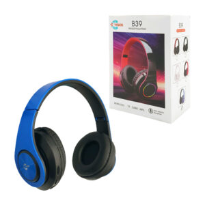 Diadema inalámbrica bluetooth yisen con diseño plegable y puerto tf, variedad de colores / b39