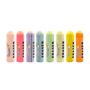 1pza borrador - goma en forma de crayón, variedad de colores / tb6580 / b8545 / tebang / eraser