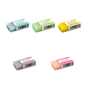 1pza mini borrador de plástico 4x2x1 cm, variedad de colores / tb6566 / b8556 / tebang / plastic eraser