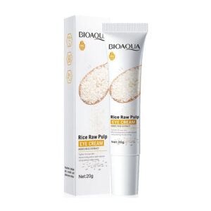 Crema antiojeras con extracto de pulpa de arroz para disminuir la hinchazón y el color de la ojera, 20g / rice raw pulp / bqy37398