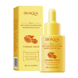 Serum bioaqua con extracto de curcuma antioxidante e inhibidor de acné, 30ml - 1oz / turmeric serum / byq43498 / bqy43498g