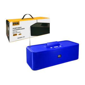 Bocina rectangular fol con soporte para celular, recargable, entrada usb, tf, auxiliar, conexión bluetooth y radio fm, variedad de colores / bocina fol / c5 / portable loudspeaker