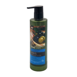 Acondicionador con dispensador con keratina y extractos de oliva para refrescar el cuero cabelludo, 500ml - 17.6oz / tree city / conditioner olive care / df050