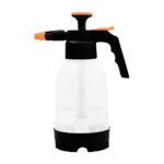 Pulverizador - atomizador a presión manual de plástico transparente con boquilla ajustable para jardín y capacidad de 1.2L / e4367 / fumigador