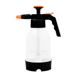 Pulverizador - atomizador a presión manual de plástico transparente con boquilla ajustable para jardín con capacidad de 1.2L / e4367 / fumigador