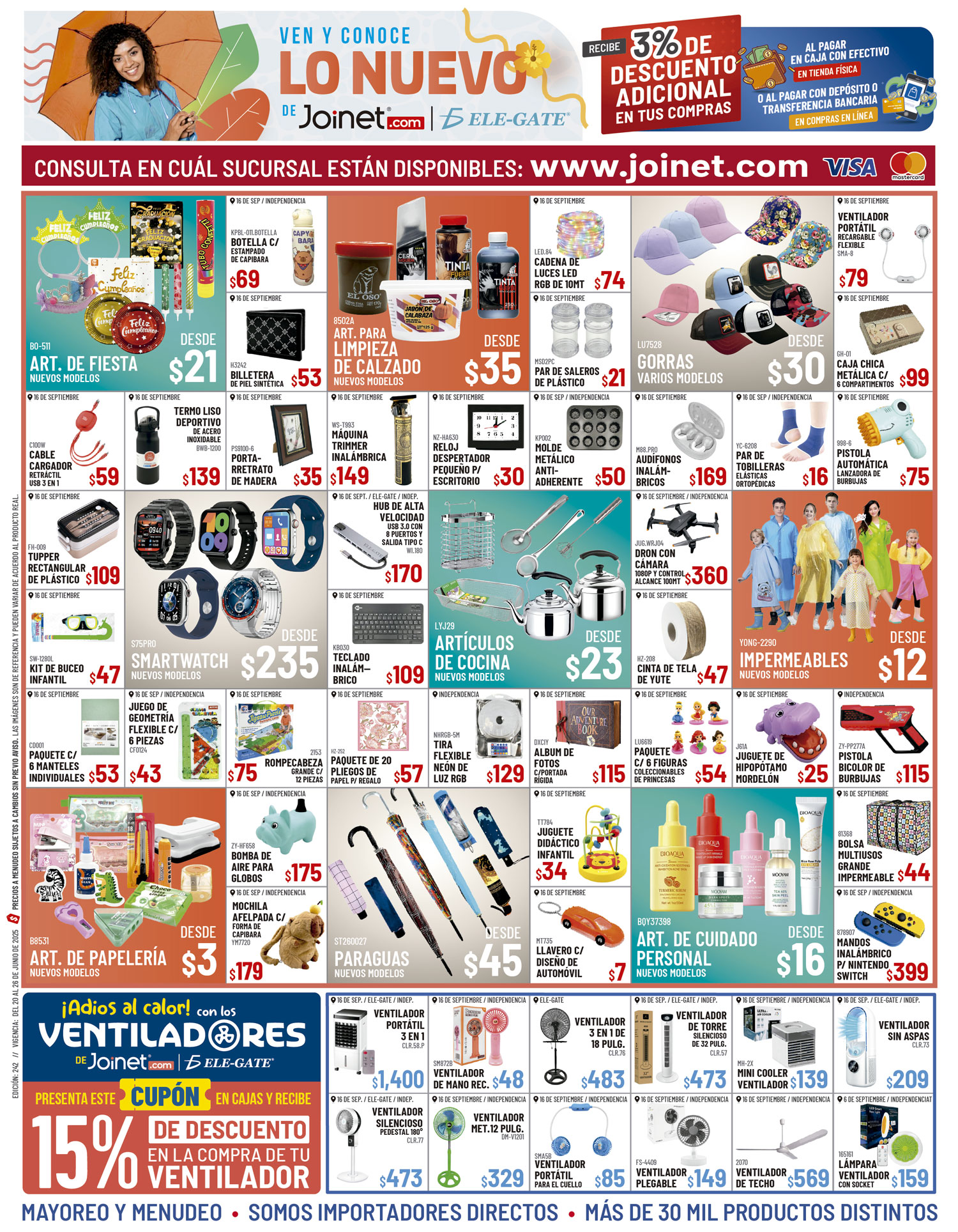 Frente del Boletín