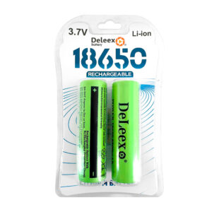 Blíster con 2 pilas - baterias 18650 recargable deleex de 8800 mah / ep31339 / 18650 rechargeable / power 18650 8800 mah