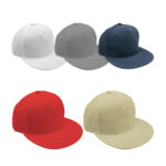 Gorra cachucha de visera plana con diseño liso, variedad de colores y modelos / gb4002 / bonnie