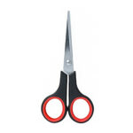 1pza Tijeras de acero inoxidable de 6.5 pulgadas con mango de plástico / tjr8565