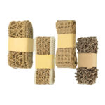 1pza rollo de tela tipo cuerda arpillera de encaje para manualidades, variedad de diseños / hz-211 / 021103
