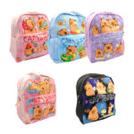 Mochila infantil con 2 compartimentos y estampado de capibara, variedad de modelos / capybara / j011