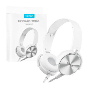 1pza Audífonos de tipo diadema, alámbricos, con función estéreo, almohadillas ergonómicas y micrófono, variedad de funciones / kbod / audifonos estereo / fon-i15