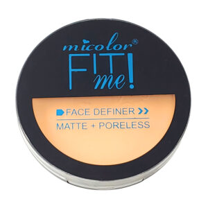 1pza polvo compacto con terminación matte y disminuye la pariencia de los poros, variedad de tonos / micolor fit me! / ln67-n22 / p2007