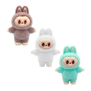 1pza Mini muñeco decorativo coleccionable en forma de labubu, variedad de colores / lu7696