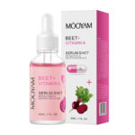 Serum con remolacha y vitaminas ideal para disminuir la apariencia de los poros y mejora la apariencia de la piel, 30ml / beet+ vitamina serum shot / ms004 / mooyam