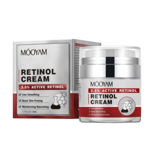 Crema facial con retinol para mejorar la apariencia de la piel reduce arrugas y líneas de expresión, 50ml / ms011 / mooyam / retinol cream